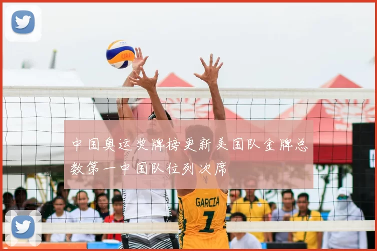 中国奥运奖牌榜更新美国队金牌总数第一中国队位列次席